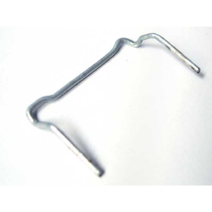 Paper clip bent to resemble a DIY retainer