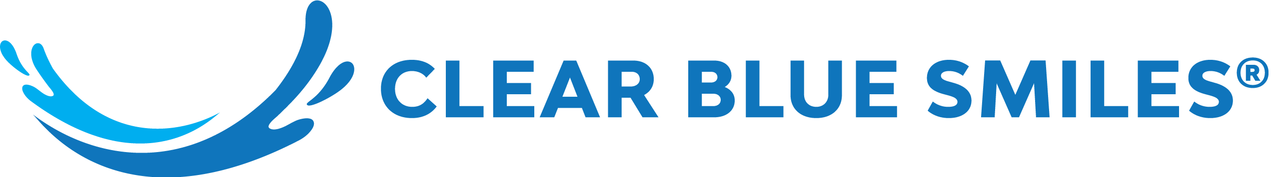 Clear Blue Smiles Logo (horizontal)
